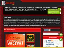 Tablet Screenshot of bestescapegames.com